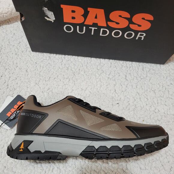 NEW BASS OUTDOOR Men's Peak Seamless Hiker L Hiking Sneaker Walnut SIZE 10 - Picture 4 of 9